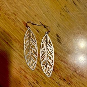 Silver handmade earrings